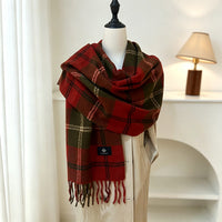 Heritage Tartan Scarf with Tassel Ends